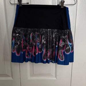 Stylish Black and Blue Women's Skirt